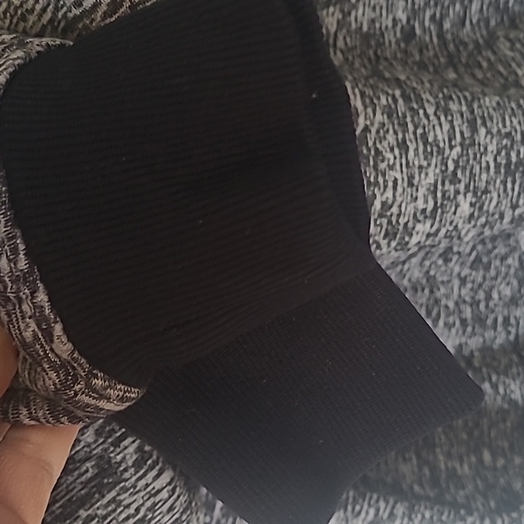 Vintage Mens pullover hoodie salt and pepper size S - Picture 3 of 8